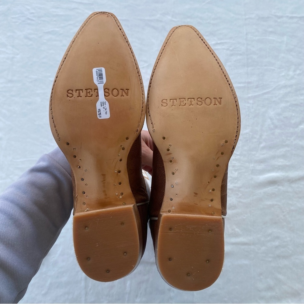 NWT Women's Stetson Toni Boots- Teju Lizard - Picture 7 of 12